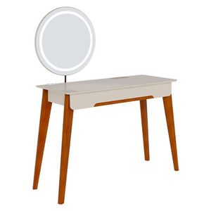 Penteadeira Jazz Off White Com Led - Imcal