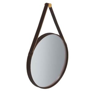 Espelho Decorativo Para Sala De Estar Aqua 60cm Preto - Imcal