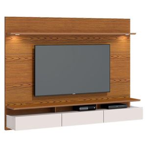 Painel Para Tv Home Suspenso Decore 1.8 Freijó Off White - Imcal