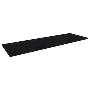 Tampo Balcão 120cm 25mm Lacca ônix - Poliman