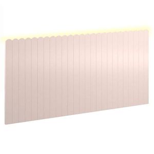 Painel Decorativo Farm Ambiente 225x109x37 Cm Rose Com Led - Matic