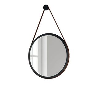 Espelho Decorativo Para Sala De Estar 67cm Preto - Hb Móveis
