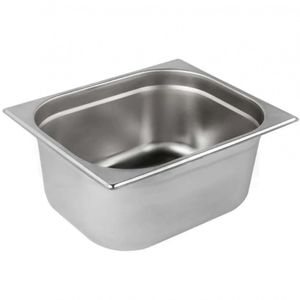 Kit 8 Cubas Gastronomica Inox 1-2x150mm Com Tampas Brasinox