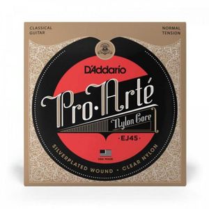 Encordoamento Para Violão D Addario Ej45 Nylon Médio .028