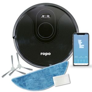 Combo Robô Aspirador Ropo Glass 3 + Kit Refil
