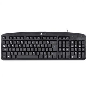 Teclado Usb Vinik Corp Abnt2 Cabo 1.8 Metros 110 Teclas Preto - Ct300