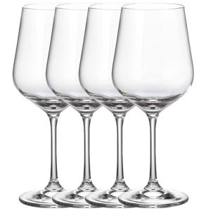 Kit 4 Taças Copo De Cristal 580ml Bohemia Strix Vinho Tinto