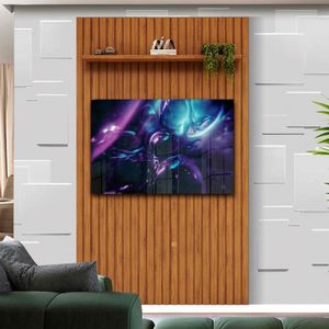 Painel De Tv Para Sala Até 60 Polegadas Freijó Mirage Jm Móveis