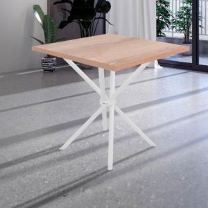 Mesa Ciplafe 0,68m Preto E Carvalho