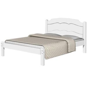 Cama Casal Basoto Lais Branco