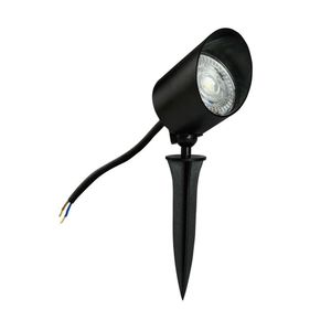 Espeto/spot Clean Abs Led Ip65 5w 3.000k Luz Verde - Blumenau Preto
