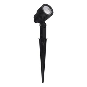 Espeto Clear Abs Led 3w Ip65 Bi-volt - Luz Verde - Blumenau Preto