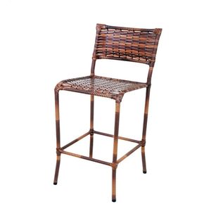 Banqueta Para Balcão Alta Com Encosto
