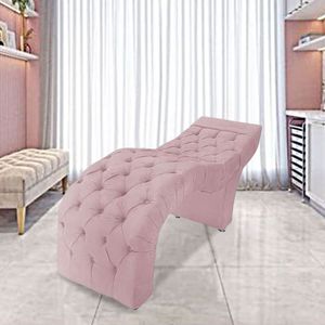 Maca Estofada Estética Cílios Salão Spa Suede Olivia Cor:rosê