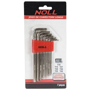 Jogo De Chaves Torx Longas - 7 Peças - Noll