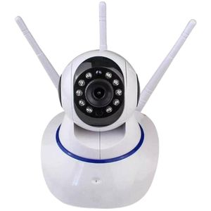 Baba Eletrônica Câmera 360° 3 Antenas Hd Wifi Visão Noturna
