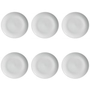 Conjunto De Pratos Rasos 06 Peças Coup Trendy Porto Brasil