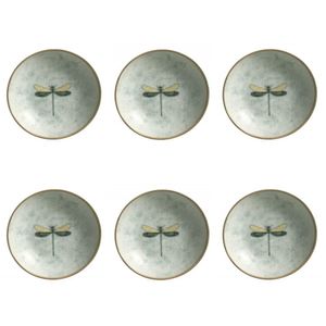 Conjunto De Pratos Fundos 06 Peças Bio Animália Porto Brasil