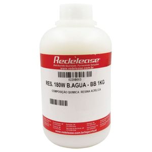 Resina Acrílica Base água 180w [01 Kg] Redelease