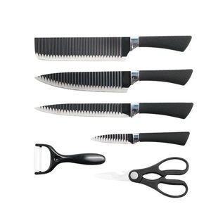 Conjunto De Facas De Revestimento Antiaderente C- 6 Peças De Aço Inoxidável