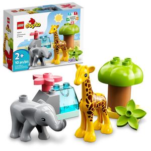 Lego Duplo Animais Selvagens Da áfrica, Brinquedo 2+