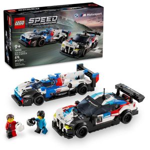 Lego Speed Champions Bmw M4 Gt3 & M Hybrid V8, 676 Peças