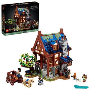 Lego Ideas: Medieval Blacksmith, Construção Adultos, 21325
