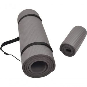 Balancefrom Tapete De Ioga Go Yoga 180 X 61 X 1,27 Cm Cinza