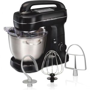 Hamilton Beach Stand Mixer, 4 Qt, 7 Velocidades, 300w, Preto