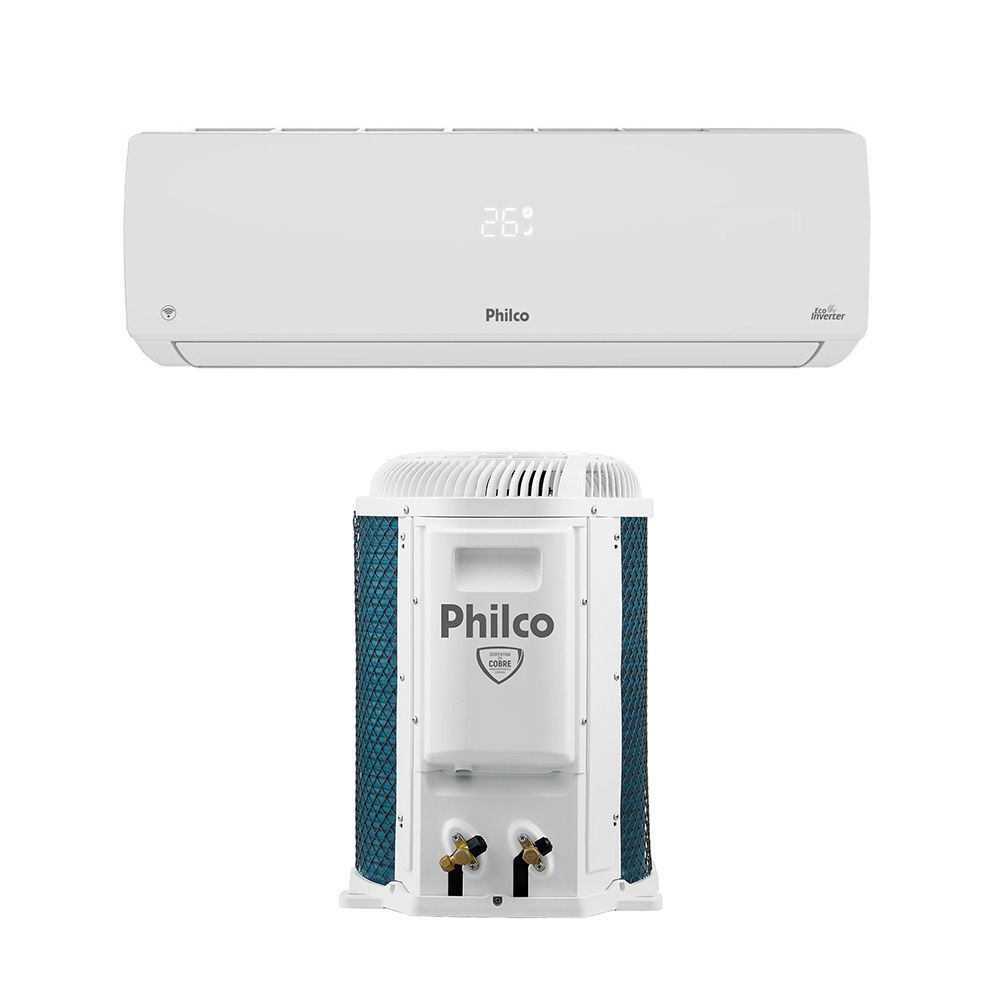 Ar Condicionado Split Hi Wall Inverter R-32 Philco 9000 BTUs Frio 220V Monofásico