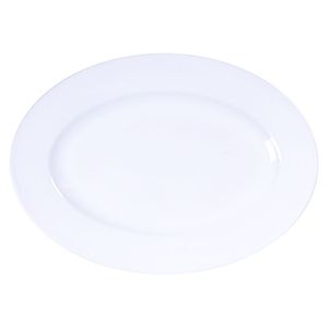 Travessa Oval Tramontina Maria Augusta Em Porcelana 40x29 Cm