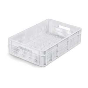 Caixa De Fruteira Branca Ms16 - Mercoplasa