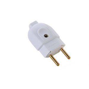 Plugue Macho 2p 20 A 250 V Tramontina Branco