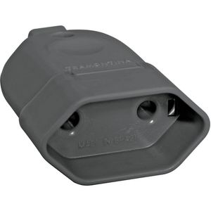 Plugue Femea 2p 250 V 10 A Tramontina Preto