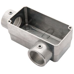 Condulete Fixo 1" Tipo "ll" - Sem Tampa - Rosca Bsp - Sem Pintura