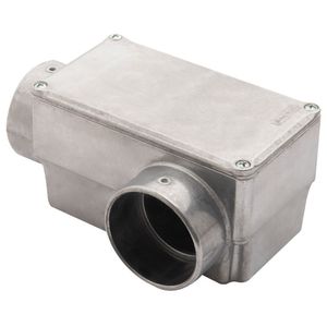 Condulete Fixo 2" Tipo "ll" - Com Tampa - Sem Rosca - Sem Pintura