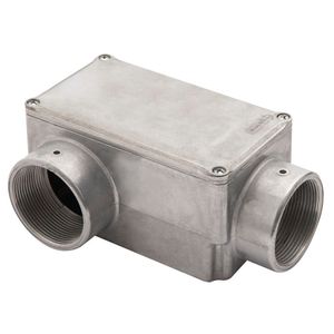 Condulete Fixo 2" Tipo "lr" - Com Tampa - Rosca Bsp - Sem Pintura