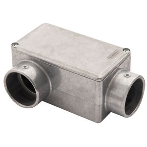 Condulete Fixo 1.1-2" Tipo "lr" - Com Tampa - Sem Rosca - Sem Pintura
