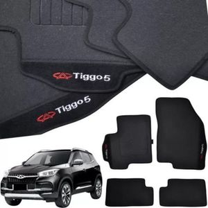 Kit Tapete Emborrachado Cherry Tiggo5 2019 Em Diante 4 Peças