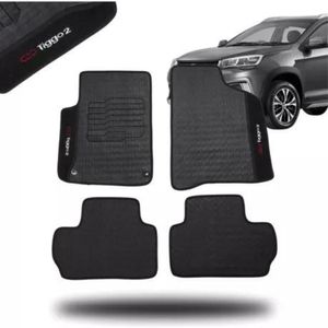 Kit Tapete Emborrachado Cherry Tiggo 2 2018 Até 2021 3 Peças