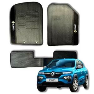 Kit Tapete Emborrachado Renault Kwid 2017 Até 2025 3 Peças