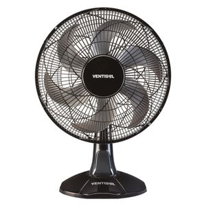 Ventilador De Mesa Ventisol Oscilante 40cm Turbo 6 Preto-cinza 220v
