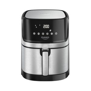 Fritadeira Air Fryer 5 Litros Com Painel Digital Dako Preto 220V