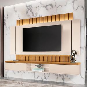 Home Suspenso Ambiente Illusion 2.2 Off White Cinamomo - Hb Móveis