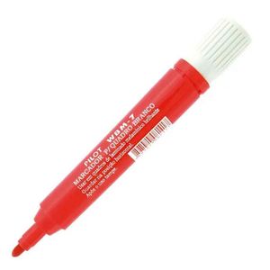 Caixa De Pincel Marcador Para Quadro Branco Recarregável Wbm-7 12 Unidades Vermelho - Pilot