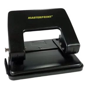Perfurador De Papel Para Até 20 Folhas Mp801 Preto - Masterprint
