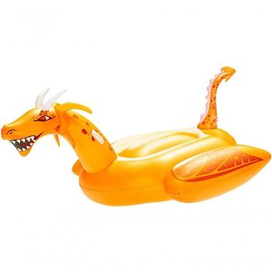 Aqua Splash Boia Inflável De Piscina Com Dragão C- Luz Led
