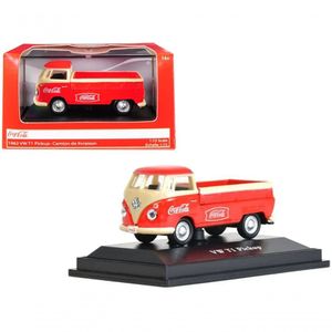 Coca-cola 1962 Volkswagen T1 Pickup - 1:72 Diecast Model