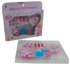 Maquiagem Para Boneca Com 11 Itens