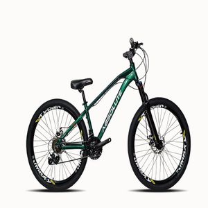 Bicicleta Absolute Brutus Verde Aro 26 Câmbios Shimano 21velocidades Vmaxx Pneu 2.125